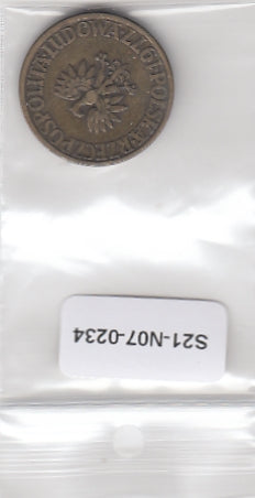S21-N07-0234 Polen 5 Zlotych ZV 1977 J81.1
