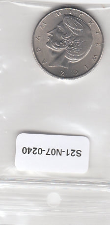 S21-N07-0240 Poland 10 Zlotych VF 1975 Y74