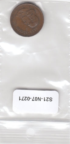 S21-N07-0271 South Africa 1 Cent VF 1967 KM65.2