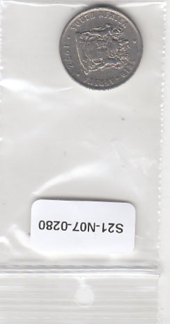 S21-N07-0280 South Africa 10 Cent VF 1972 KM85