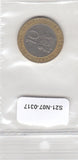 S21-N07-0317 Kenia 10 Shilling ZF 1997 KM27