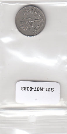 S21-N07-0383 Denmark 10 Ore VF 1953 KM841