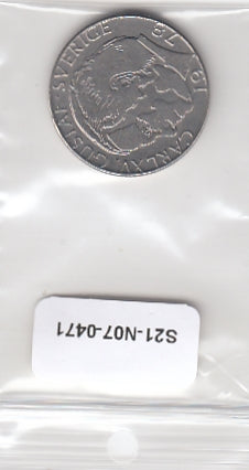 S21-N07-0471 Sweden 1 Krona XF 1978 KM852