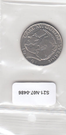 S21-N07-0486 Sweden 1 Krona VF/XF 1981 KM852