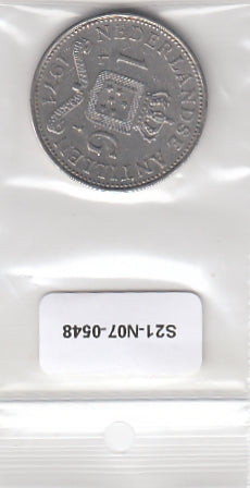 S21-N07-0548 Antilles 1 Gulden VF 1971 KM12