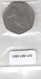 S21-N07-0561 United Kingdom 50 Pence VF 1969 KM913