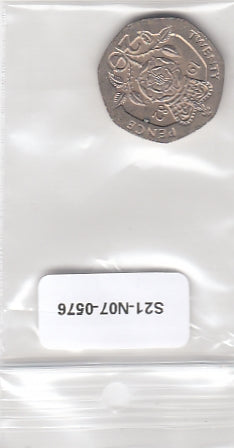 S21-N07-0576 United Kingdom 20 Pence VF 1982 KM931