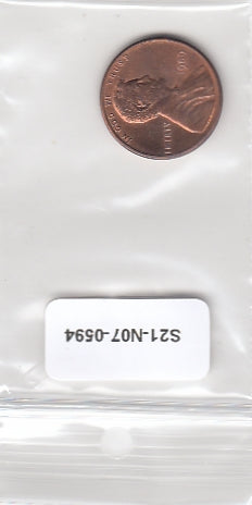 S21-N07-0594 USA 1 Cent VF/XF 1989 KM201a