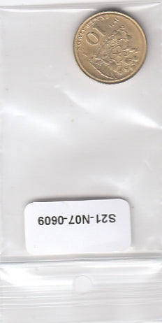 S21-N07-0609 Chili 10 Centesimos UNC 1971 KM194