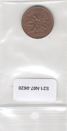 S21-N07-0620 Canada 1 Cent VF 1976 KM49