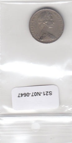 S21-N07-0647 Australia 5 Cents VF 1977 KM64