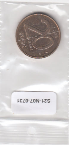 S21-N07-0731 België 20 Franken Zeer Fraai/Prachtig 1996 KM192 Vlaams