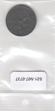 S21-N07-0737 Belgium 10 Centimes VF 1916 KM81