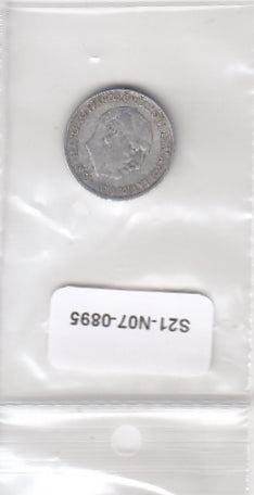 S21-N07-0895 Spain 10 centimos FI 1959 KM790