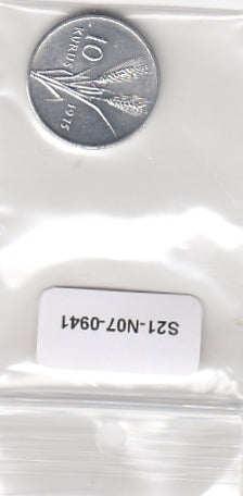 S21-N07-0941 Turkey 10 Kurus UNC 1975 KM898a   FAO