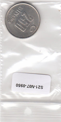 S21-N07-0950 Turkey 250 Bin Lira XF 2002 KM1137