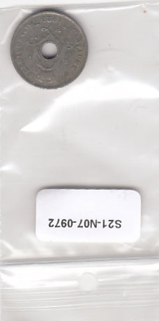 S21-N07-0972 België 5 Centiem FI 1923 KM66   Waals