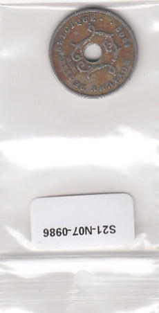 S21-N07-0986 België 10 Centiemen ZF/Pr 1902 KM48 Waals
