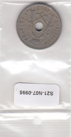 S21-N07-0995 Belgium 25 Centimes VF 1913 KM69   Vlaams