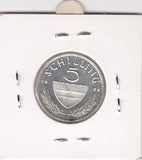 S21-N10-0007 Oostenrijk 5 schilling UNC- 1965 KM2889