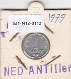 S21-N12-0112 Antilles 1 Cent XF 1979 KM8a