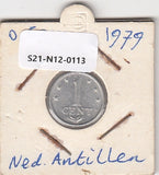 S21-N12-0113 Antilles 1 Cent XF 1979 KM8a