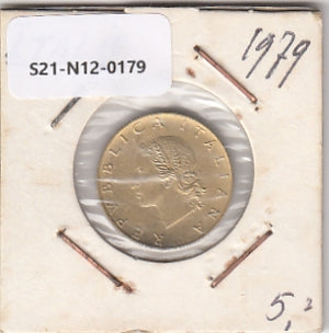 S21-N12-0179 Italy 20 Lire XF 1981 KM97
