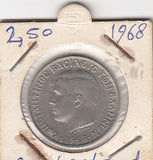S21-N12-0215 Greece 10 Drachmai VF/XF 1968 KM96