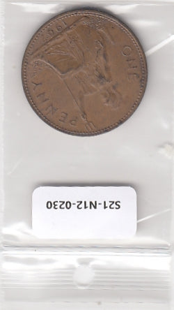 S21-N12-0230 United Kingdom 1 Penny VF 1967 KM897