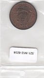 S21-N12-0234 United Kingdom 1/2 penny VF 1964 KM896