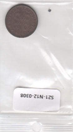 S21-N12-0308 Finland 5 Pennia VF 1975 KM45