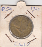 S21-N12-0359 Chile 10 Centesimos	 VF 1965 KM191