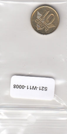S21-W11-0008 Litouwen 10 Centu XF 1997 KM106
