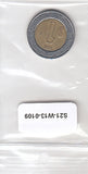 S21-W13-0109-M08 Mexico 1 peso VF 2000 KM603