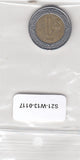 S21-W13-0117-M02 Mexico 1 peso VF 2008