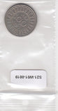 S21-W16-0019 Suriname 100 Cent Zeer Fraai 1989 KM23