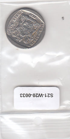 S21-W20-0033 South Africa 2 Rand VF  1989 KM139