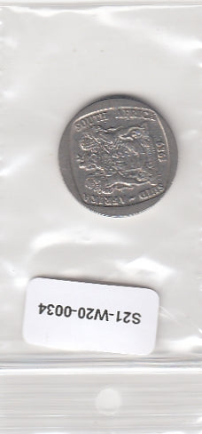 Z21-W20-0034 Zuid-Afrika 2 Rand ZG  1989 KM139
