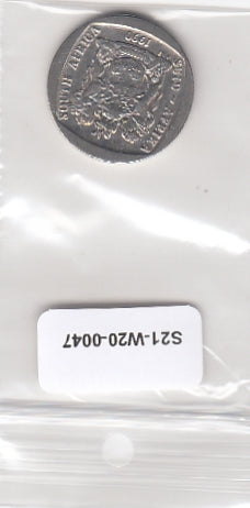 Z21-W20-0047 Zuid-Afrika 2 Rand ZFr 1990 KM139