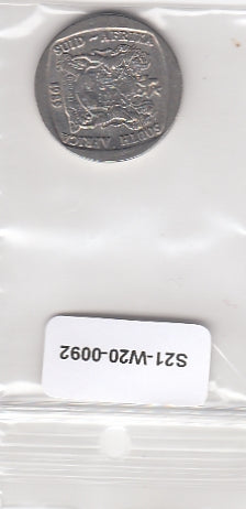 S21-W20-0092 South Africa 2 Rand VF  1989 KM139