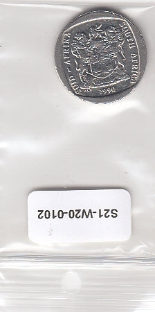 S21-W20-0102 South Africa 2 Rand VF 1990 KM139