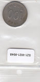 S21-W21-0048 Korean South 100 Won VF 1988
