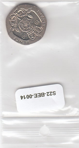 S22-BEE-0014 Verenigd Koninkrijk 20 Pence ZG 1990 KM939