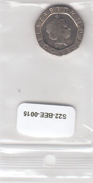 S22-BEE-0015 United Kingdom 20 Pence AU 2004 KM990