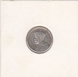 S22-BEE-0042 New Zealand 3 Pence VF+ 1933 KM1