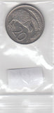 S22-BEE-0065 New Zealand 20 cent VF 1975 KM36.1