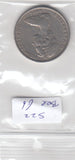 S22-BEE-0066 New Zealand 20 cent VF 1976 KM36.1