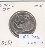 S22-BEE-0078 Nieuw-Zeeland 20 cent XF 1979 KM36.1