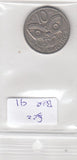 S22-BEE-0091 New Zealand 10 Cent VF 1967 KM35
