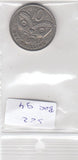 S22-BEE-0094 New Zealand 10 Cent VF 1967 KM35